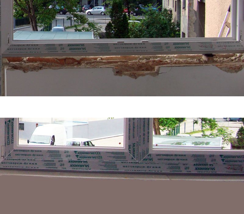 Eurookna završna zidarska obrada špaleta