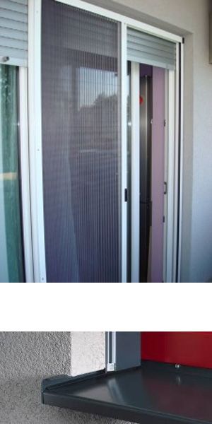 Eurookno PVC komarnici klupčice